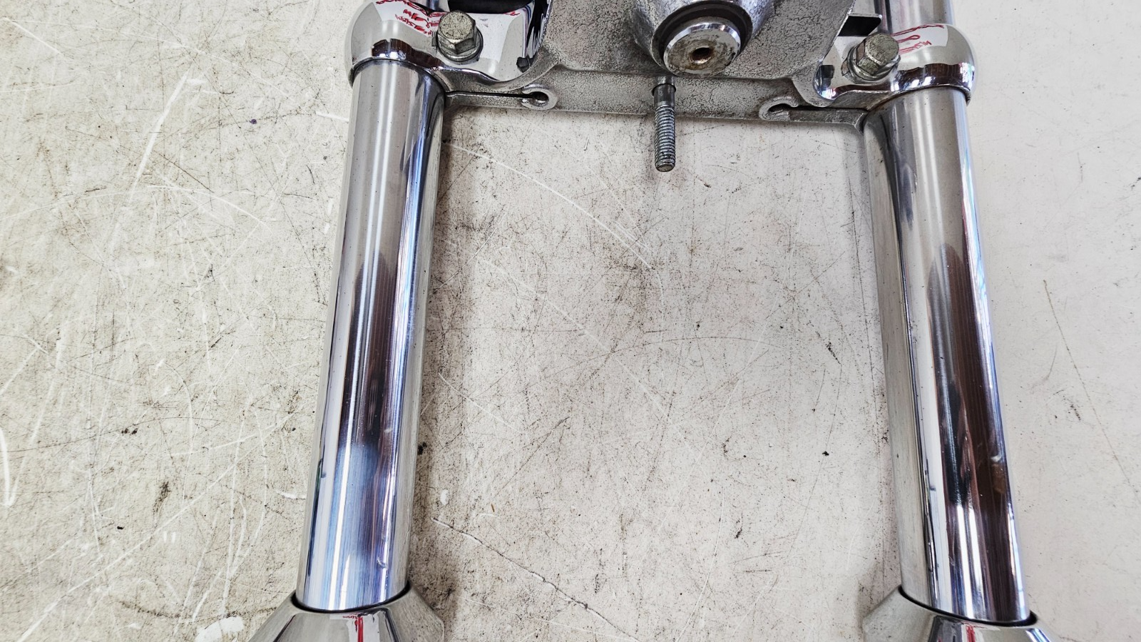 1993 HARLEY SOFTAIL Forks Triple Tree Suspension Chrome
