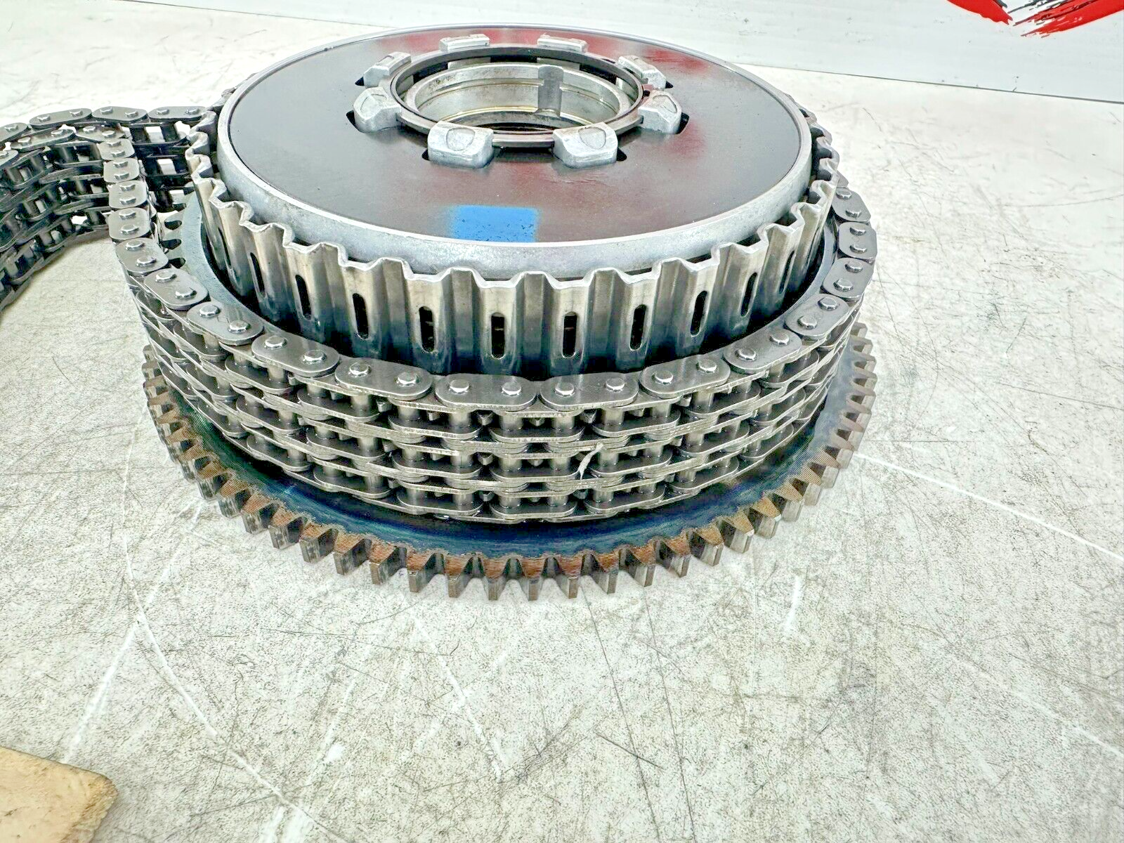 1997 HARLEY SPORTSTER Primary Clutch Basket + Chain