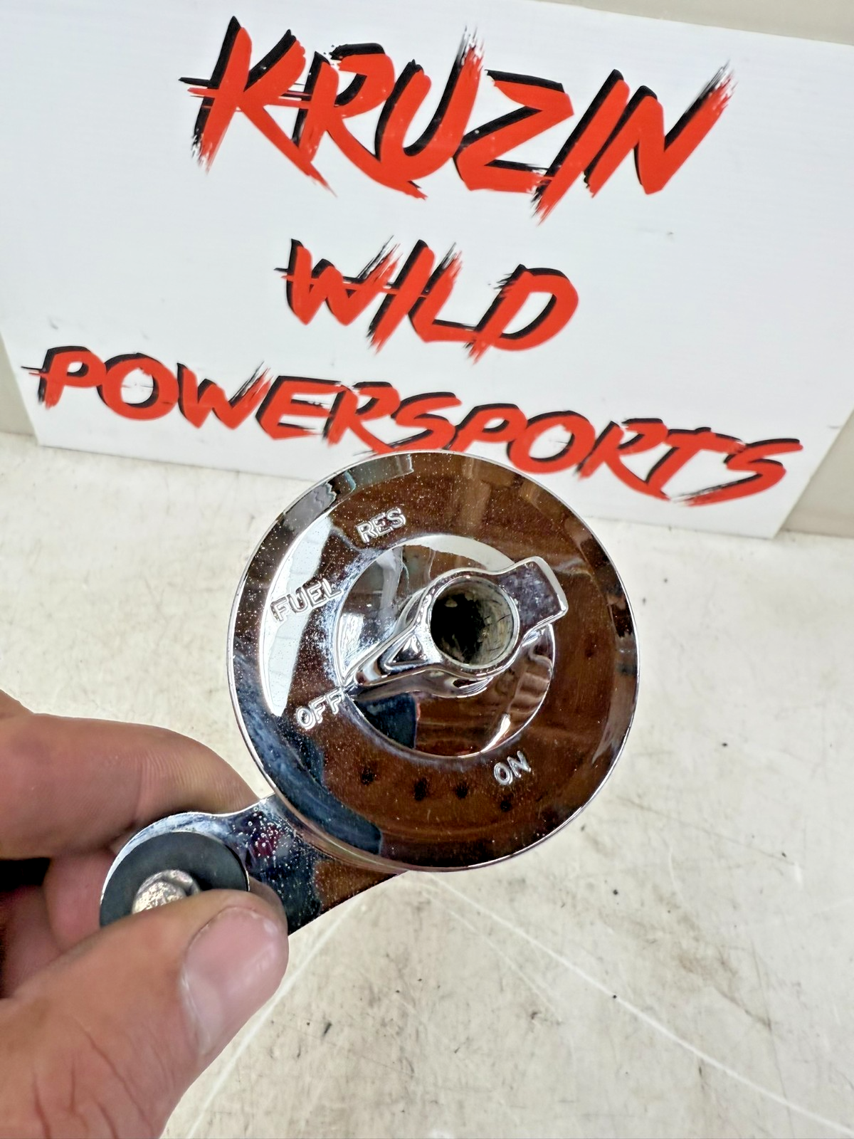 2001 HONDA VALKYRIE INTERSTATE Petcock Gas Fuel Shut Off Chrome