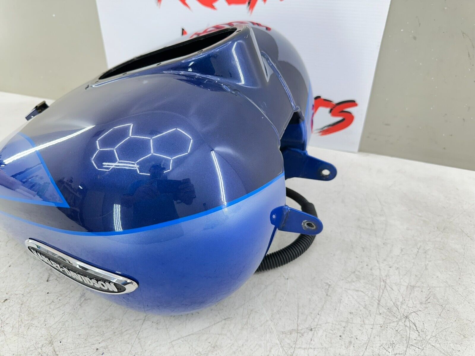 2007 Harley Electra Glide CVO OEM HD Gas Fuel Tank EFI No Dents