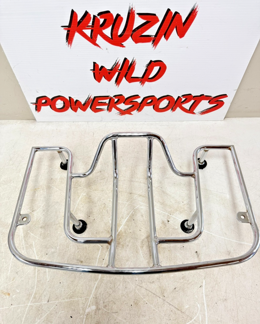 2002 Honda Goldwing GL1800 Rear Trunk Top Case Luggage Rack Chrome