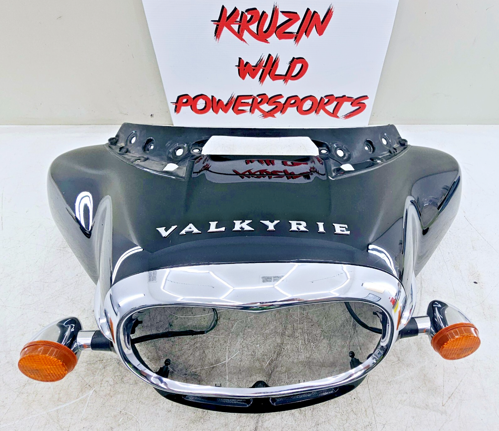 1999 HONDA VALKYRIE INTERSTATE Main Headlight Fairing Cowl Batwing + Turn Signal