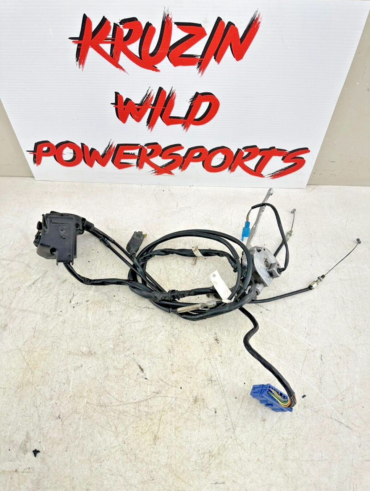 2004 Honda Goldwing GL1800 Right Hand Throttle Controls Switch Button + Cable
