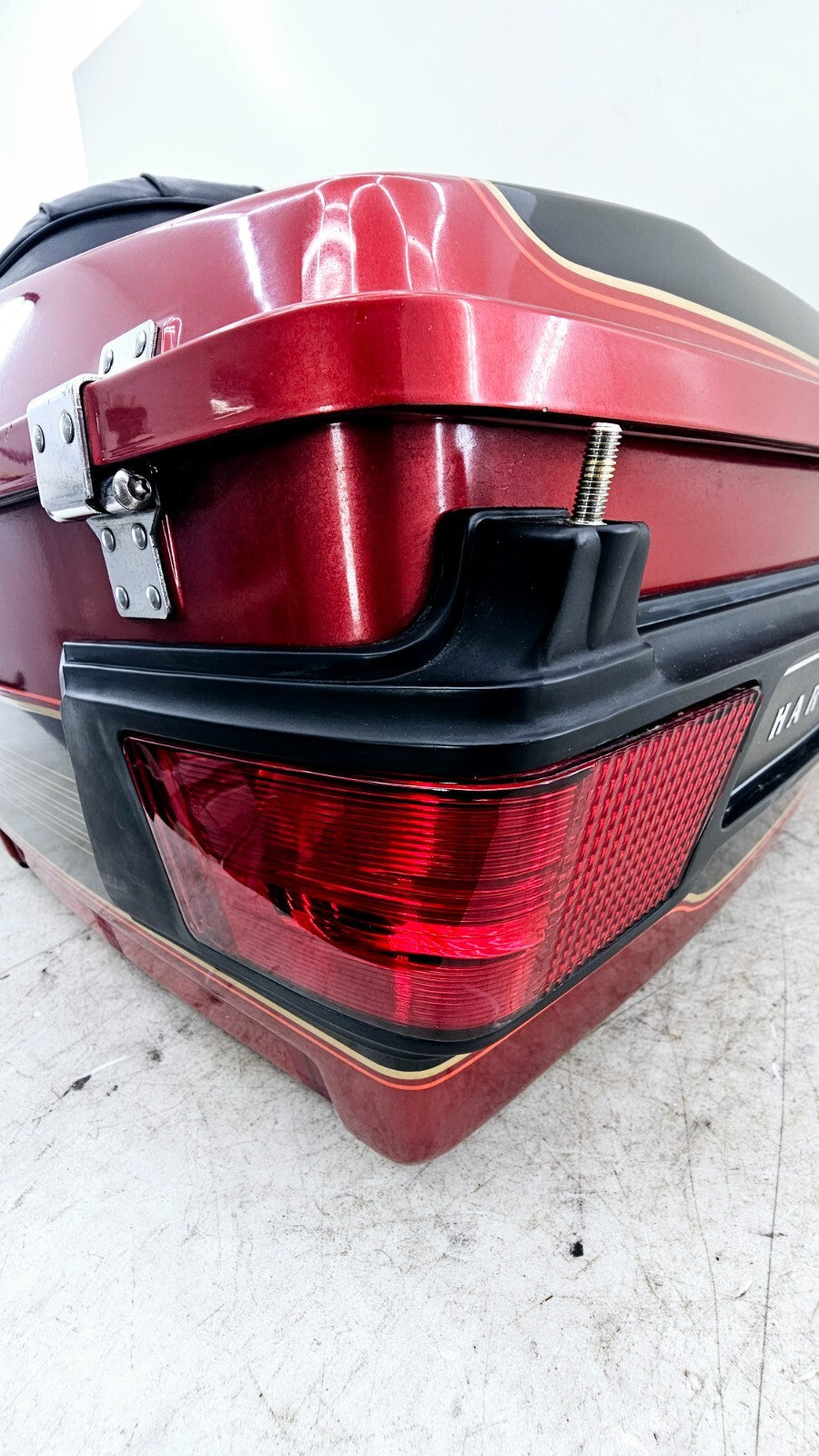 1998 HARLEY FLH ELECTRA GLIDE King Tour Pac Pack Trunk Top Box w/ Speakers Lid