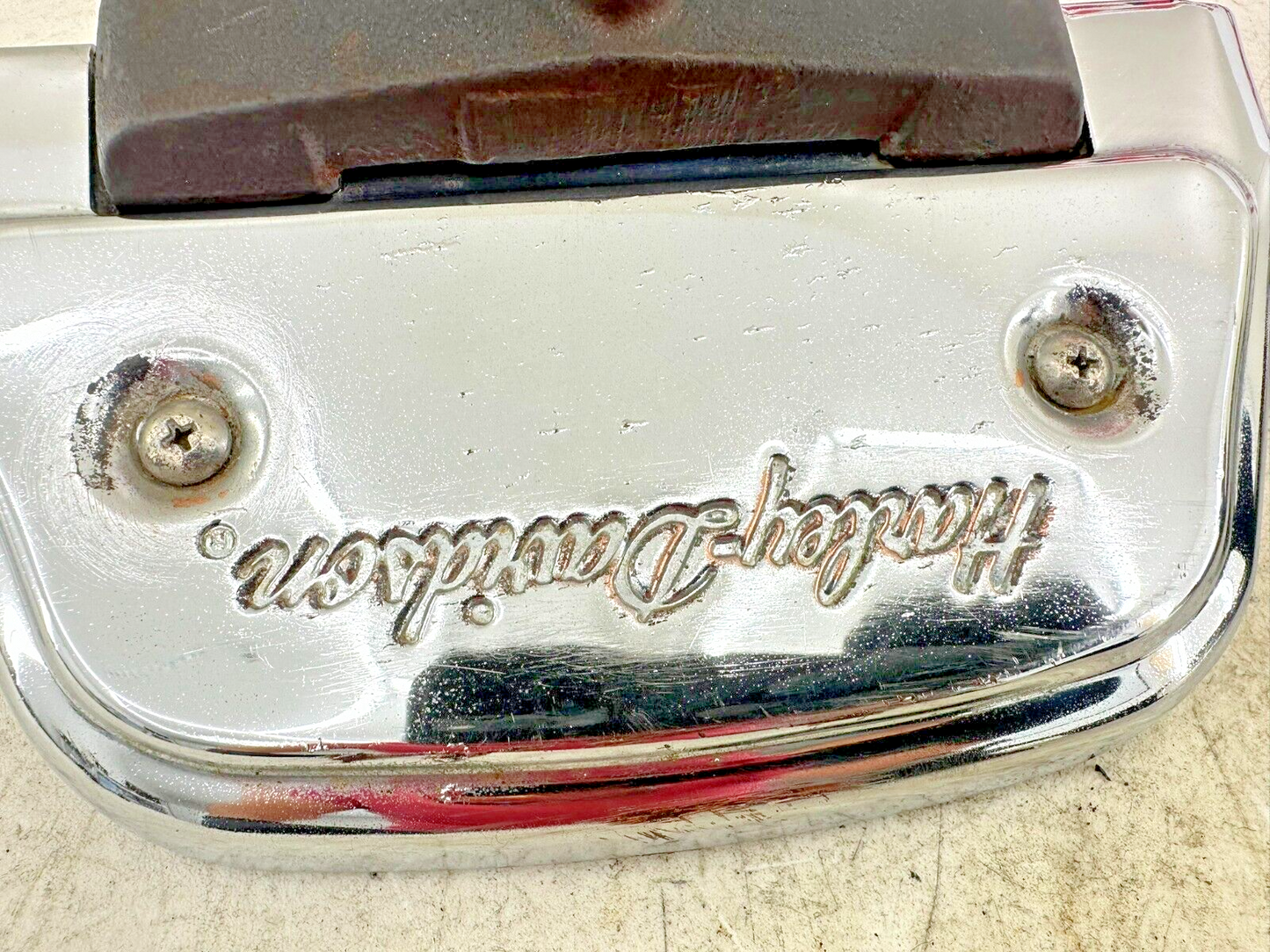 1995 HARLEY SOFTAIL OEM HD Passenger Floorboards Footrest W/ Hardware