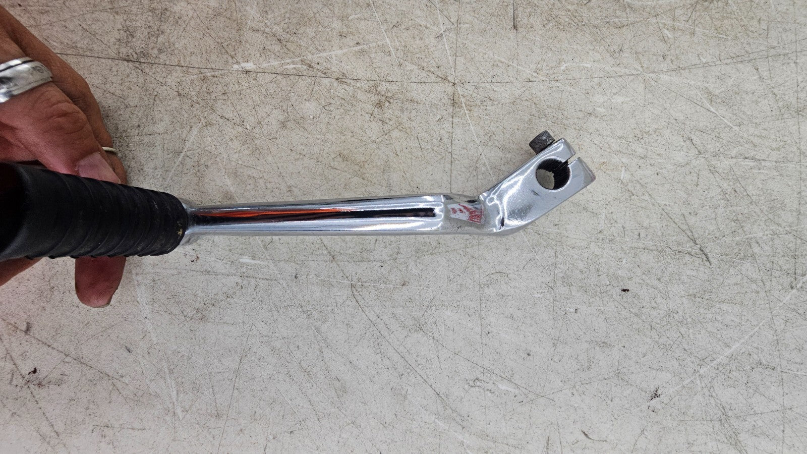 2000 HARLEY FLH ROADKING Chrome Heal Toe Shifter Shift Lever Linkage