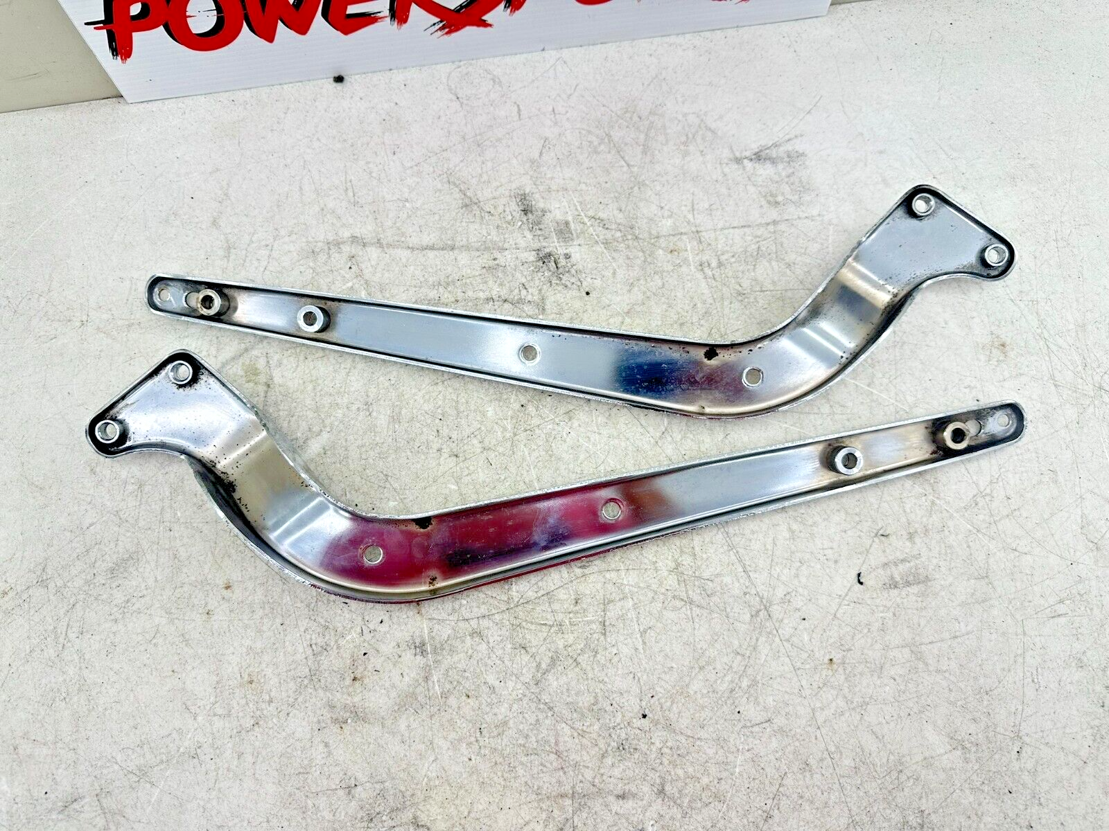 2001 HARLEY SOFTAIL Chrome Rear Fender Frame Strut Arm Bars