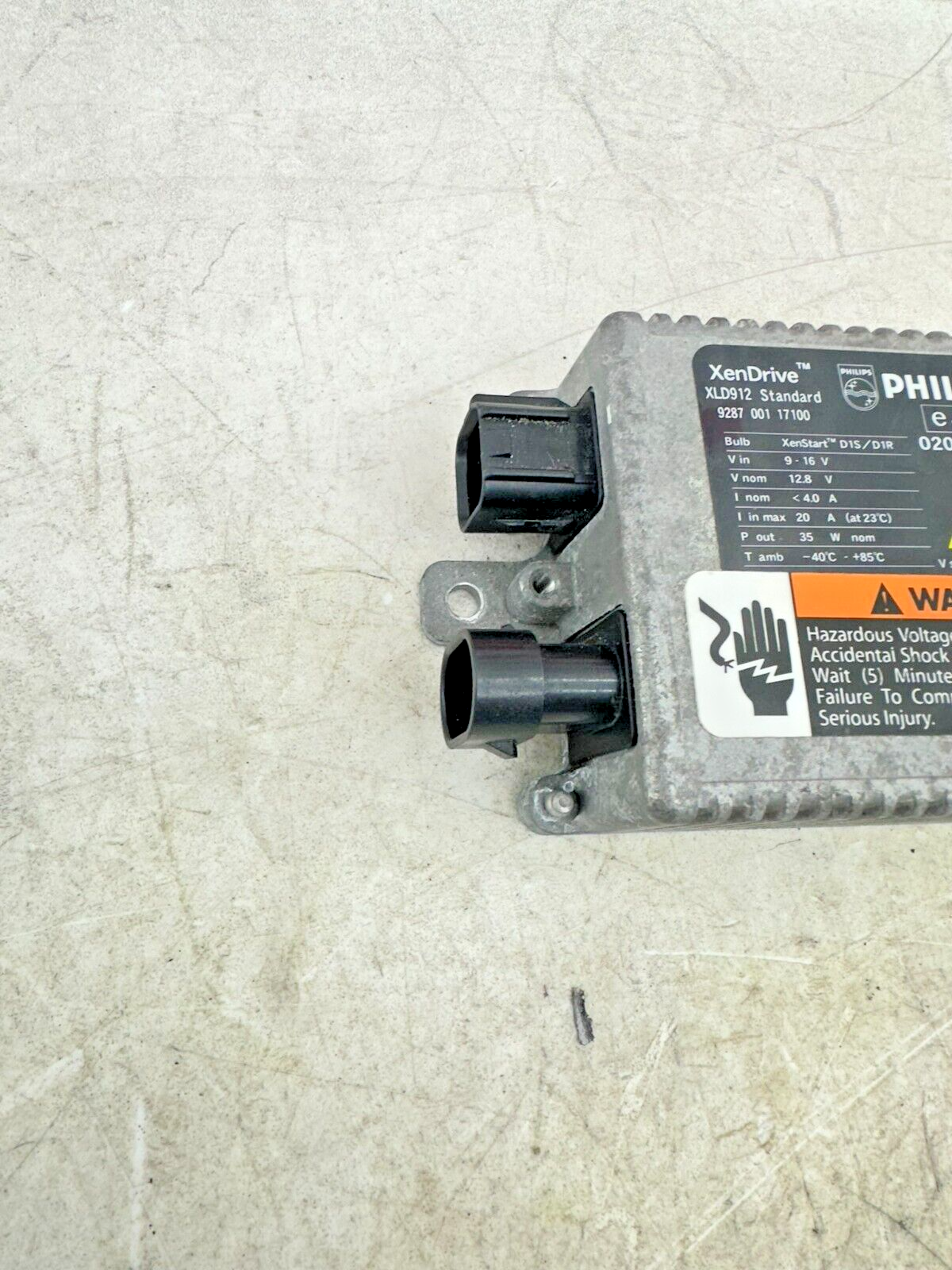 2005 Victory Kingpin Philips Zen Drive Headlight Module Box XLD912 Ballast