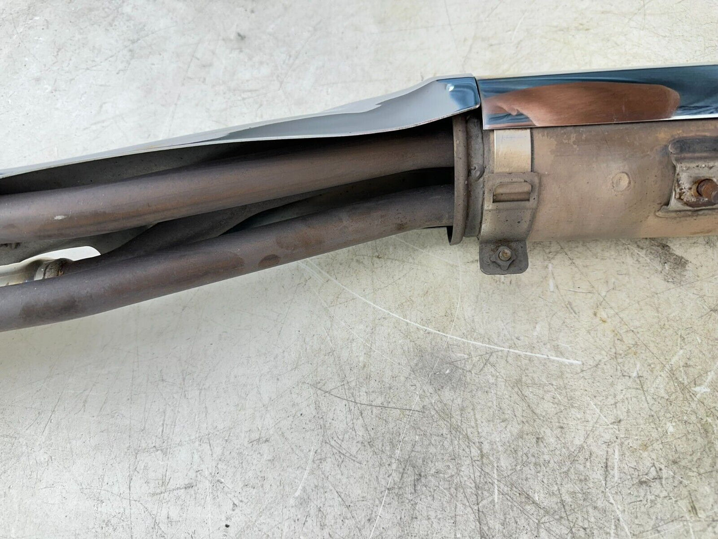 1999 HONDA VALKYRIE INTERSTATE Chrome Right Exhaust Header Pipe System Nice