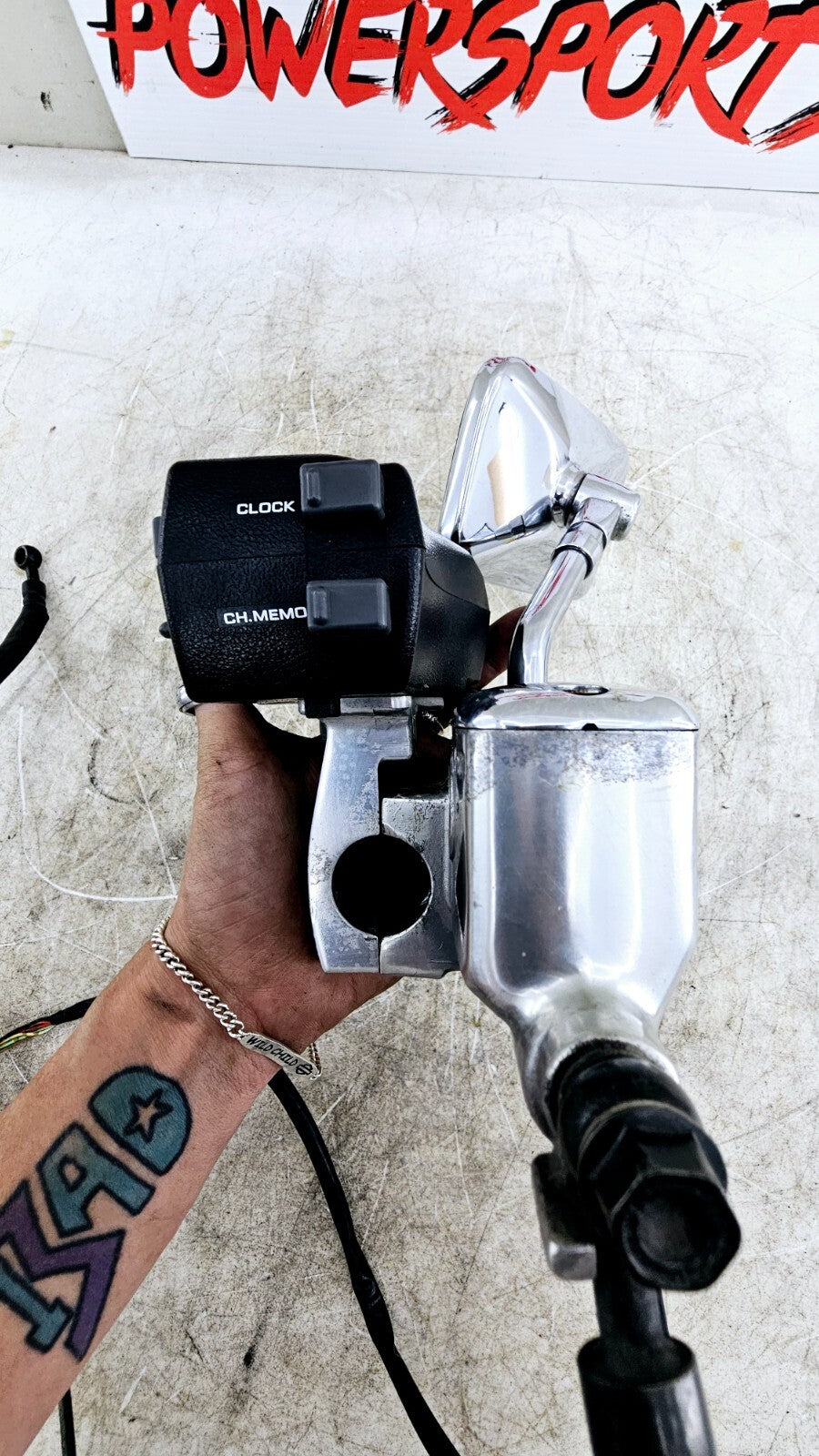 1999 HONDA VALKYRIE INTERSTATE Radio Control Switch + Clutch Lever + Side Mirror