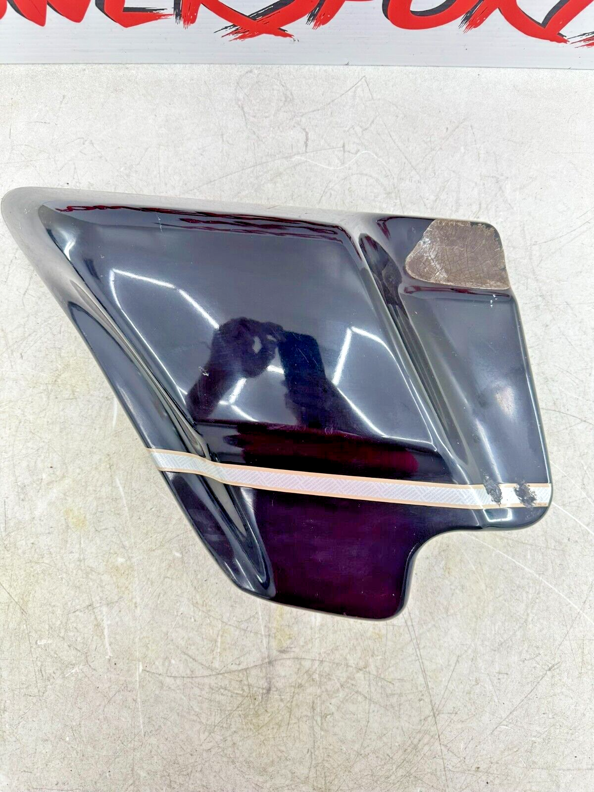 2003 HARLEY ELECTRA GLIDE classic Left Side Cover Black Anniversary Paint