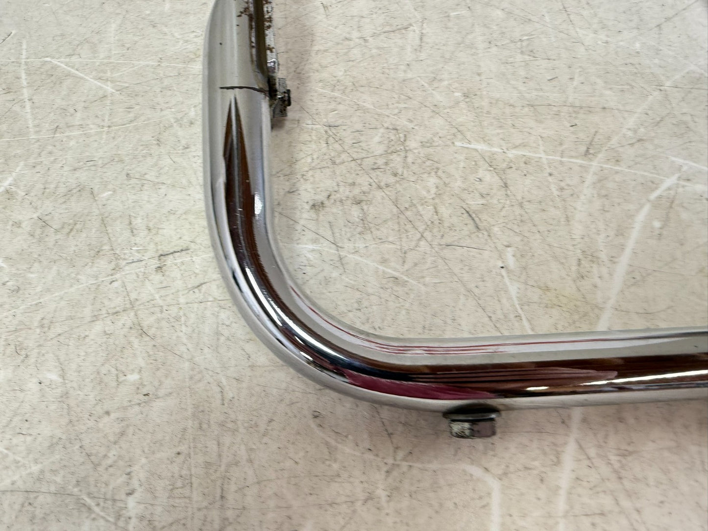 2003 HARLEY ELECTRA GLIDE Rear Frame Chrome Support Rail Bar