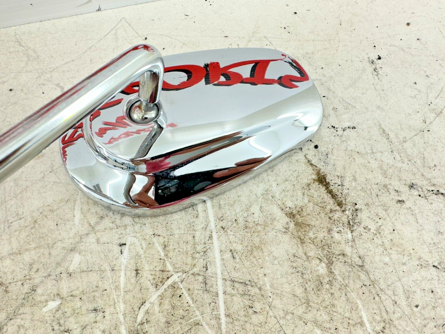 2006 Harley Dyna Low Rider OEM HD Chrome Rear View Mirrors Right + Left