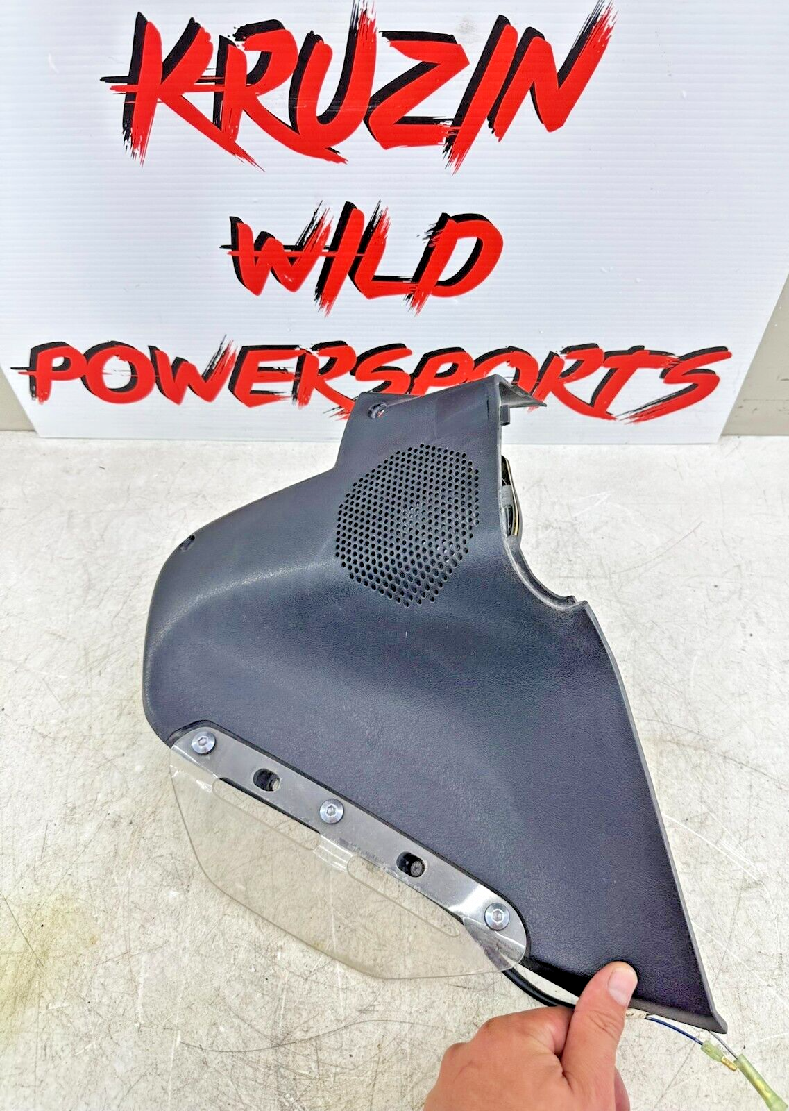 1999 HONDA VALKYRIE INTERSTATE Left Inner Fairing Filler Panel W/ Speaker