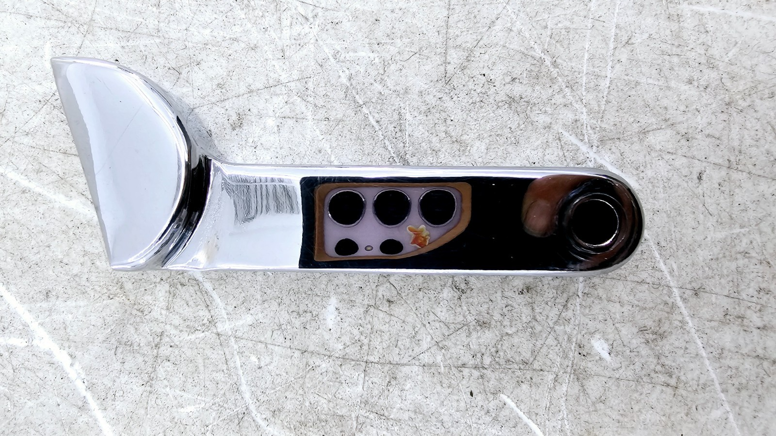 1988 HARLEY SOFTAIL Chrome Transmission Shift Lever Linkage Cover