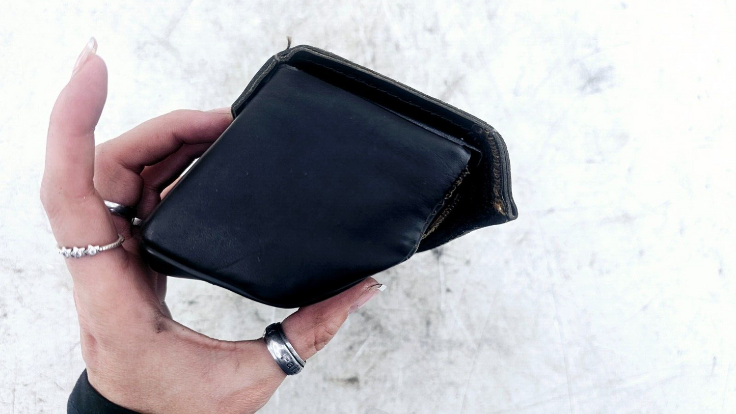 2002 HARLEY ELECTRA GLIDE OEM HD Leather Windshield Storage Bag