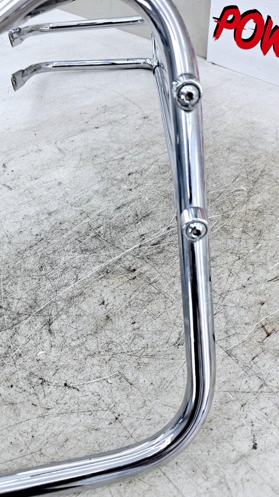 1998 HARLEY FLH ELECTRA GLIDE Chrome Right Saddlebag Guard Bumper Surround Bars