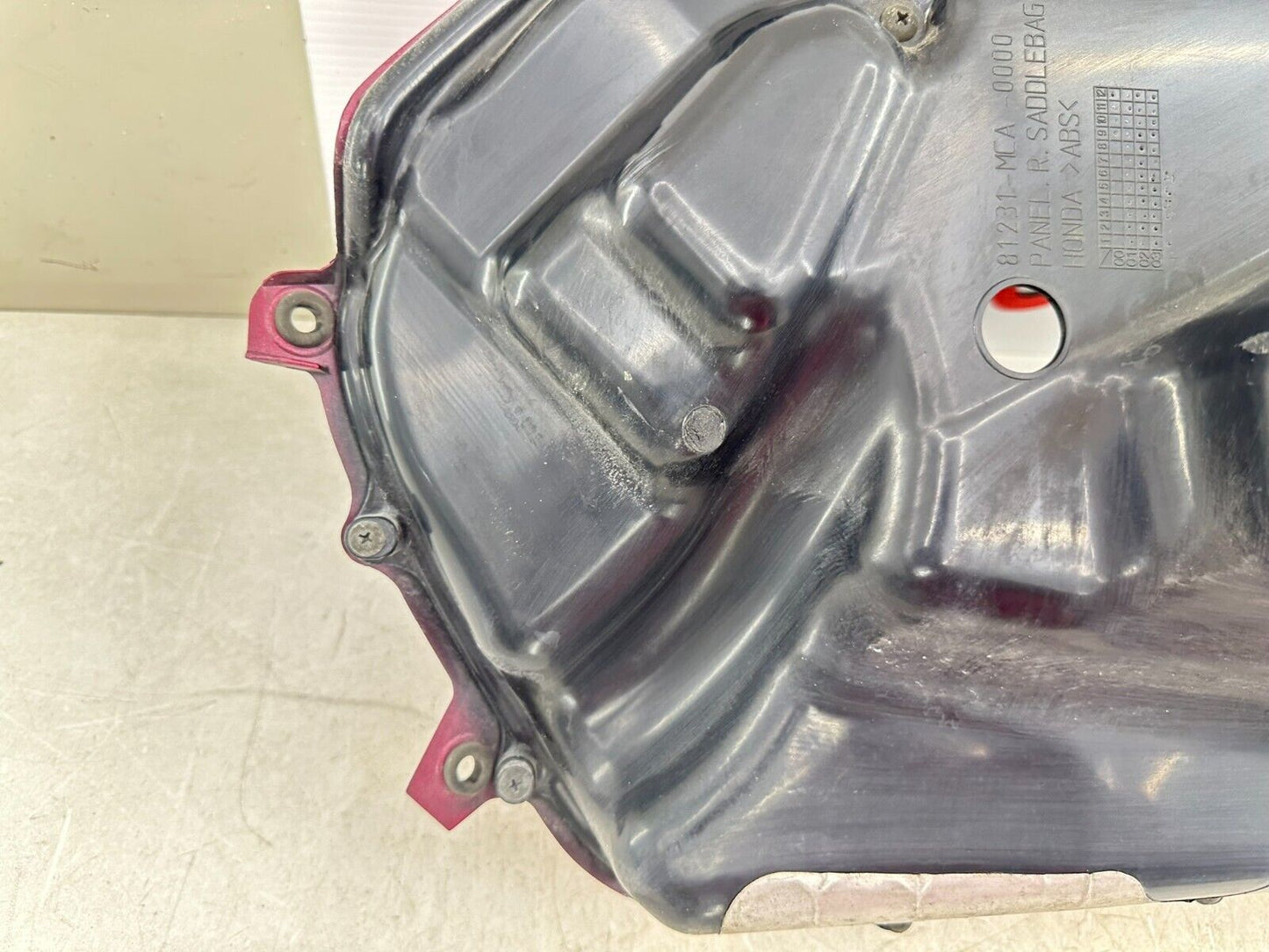 2004 Honda Goldwing GL1800 Right Inner Saddlebag Housing Case Panel
