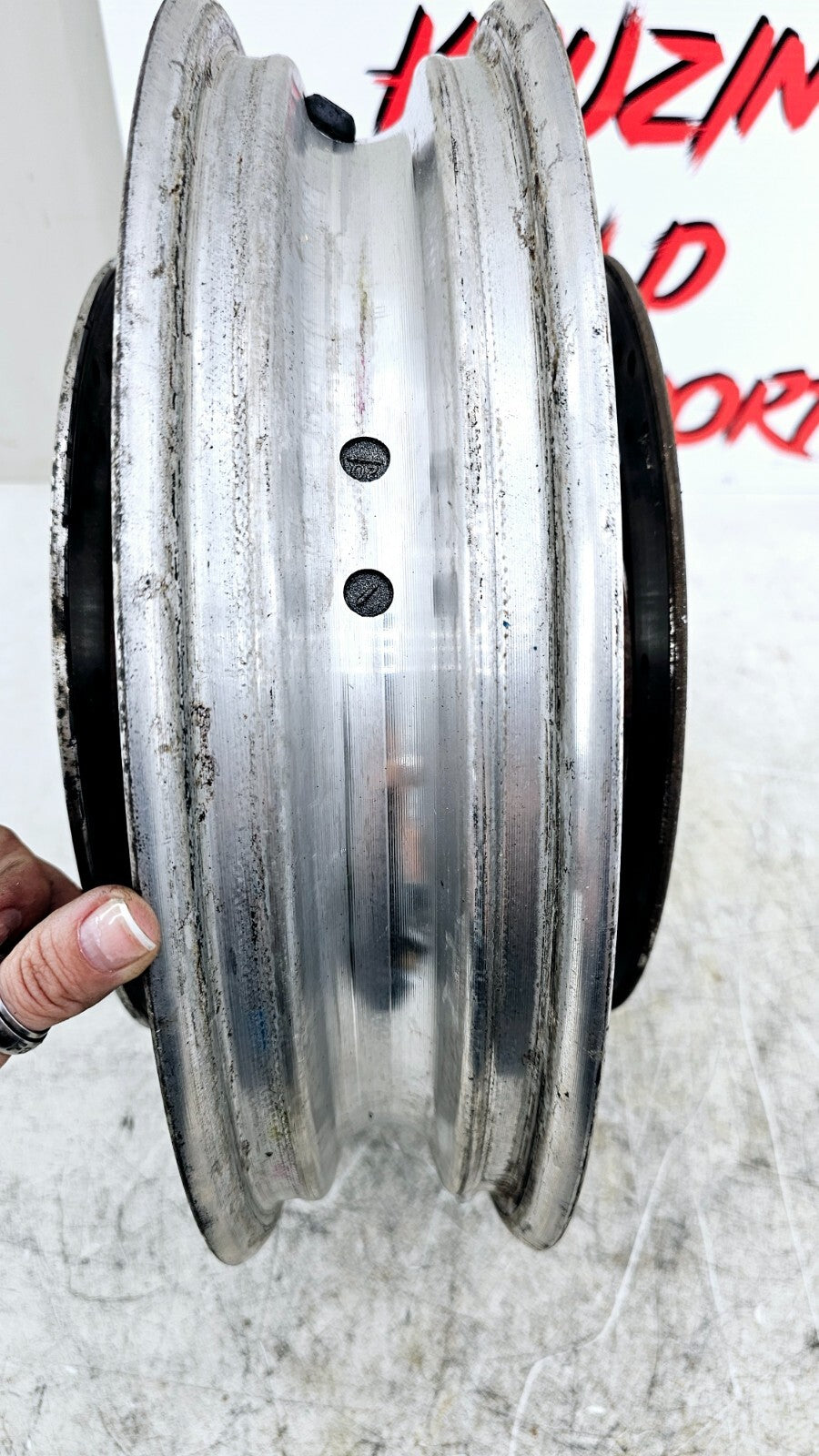 2002 HARLEY ELECTRA GLIDE 2000 UP Front Mag Wheel Rim 16 x 3 9 Spoke