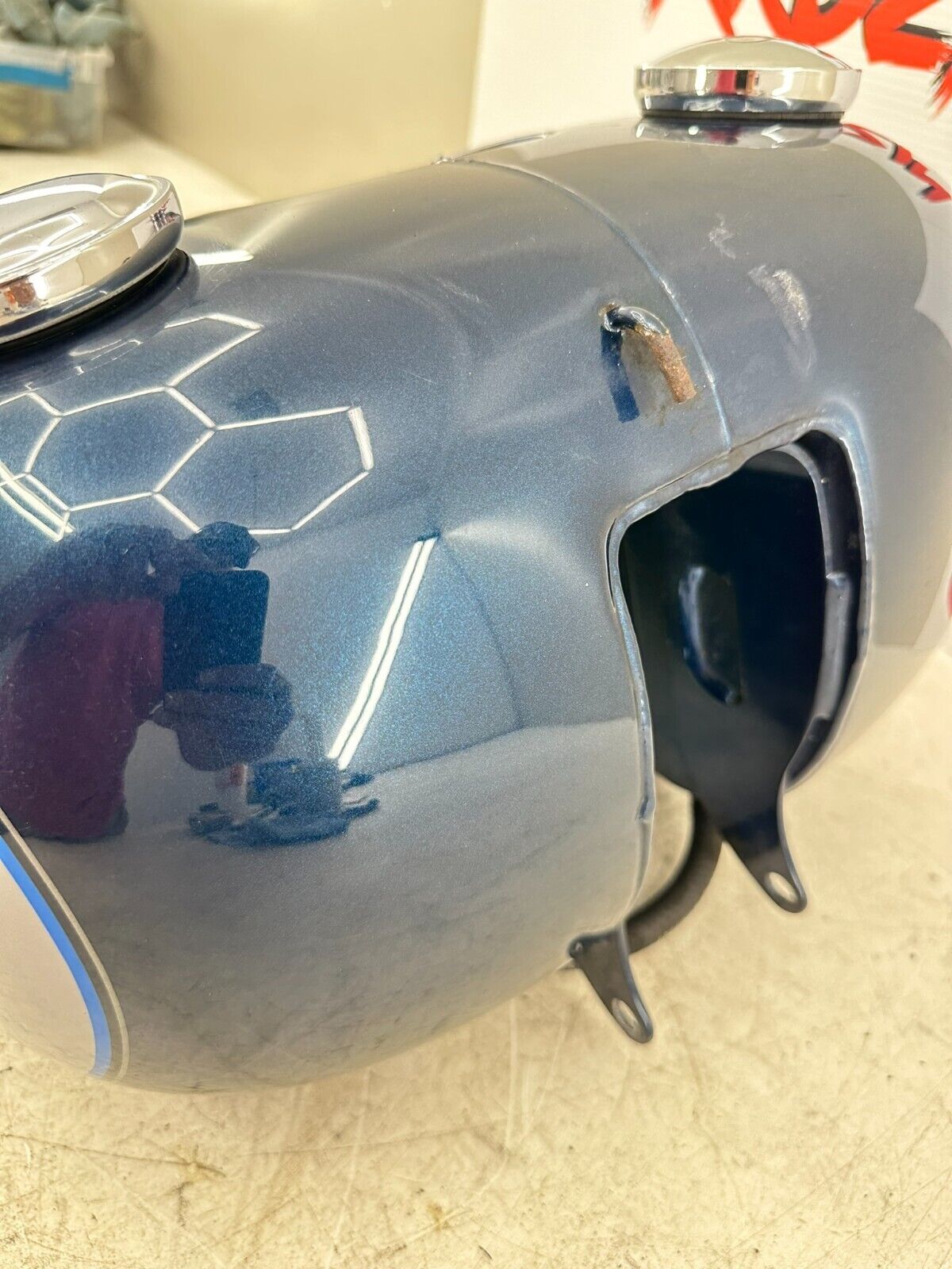 2002 HARLEY SOFTAIL OEM HD EFI Gas Fuel Tank Nice Paint