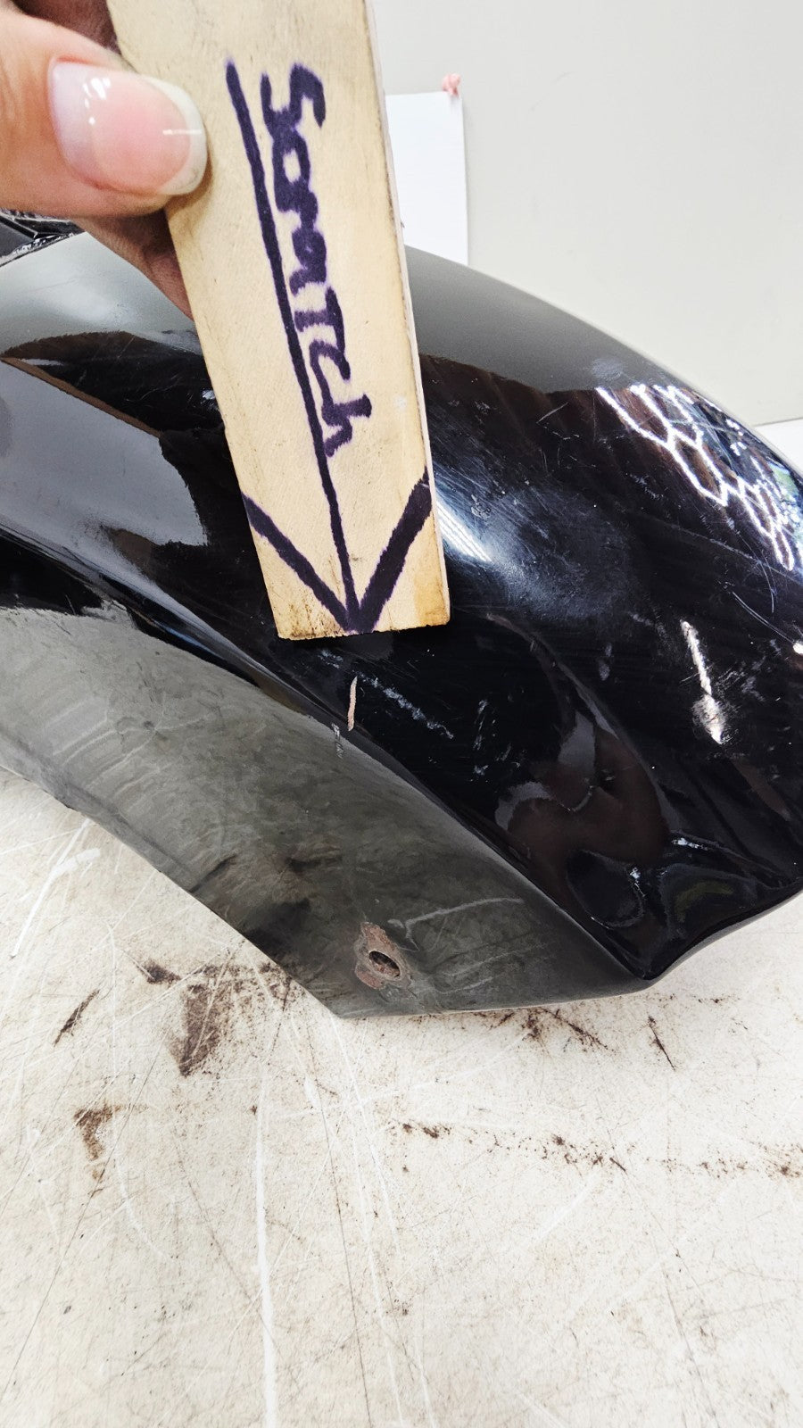 2000 HONDA VALKYRIE INTERSTATE Rear Back Fender Mudguard Turn Signal Light