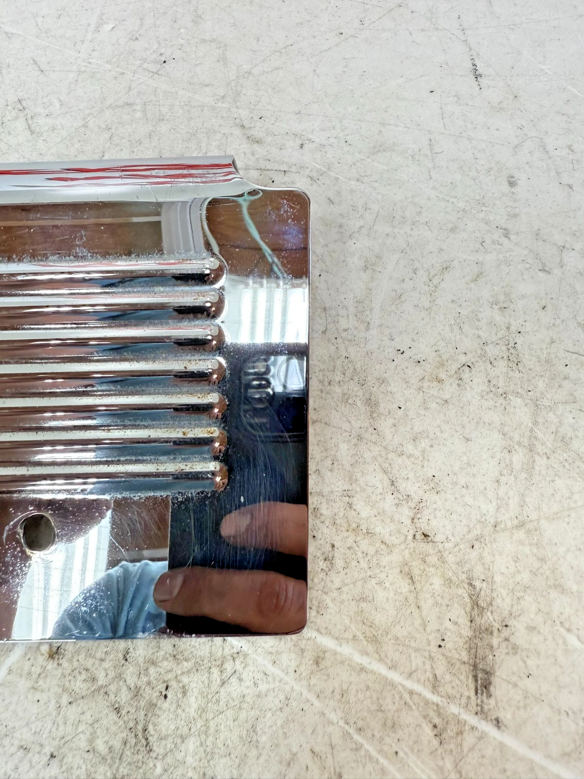 1997 HARLEY DAVIDSON SOFTAIL Chrome Transmission Oil Pump Cover