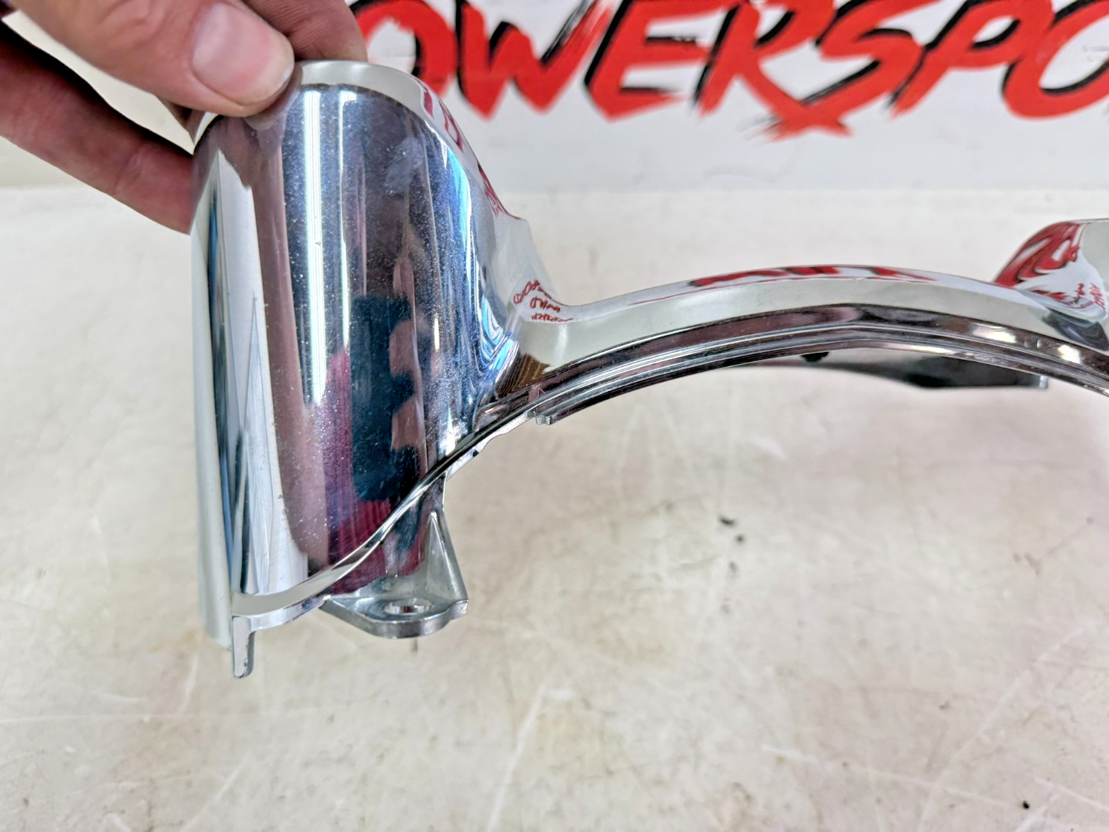2002 Honda Goldwing GL1800 Front Fork Cover Guard Chrome