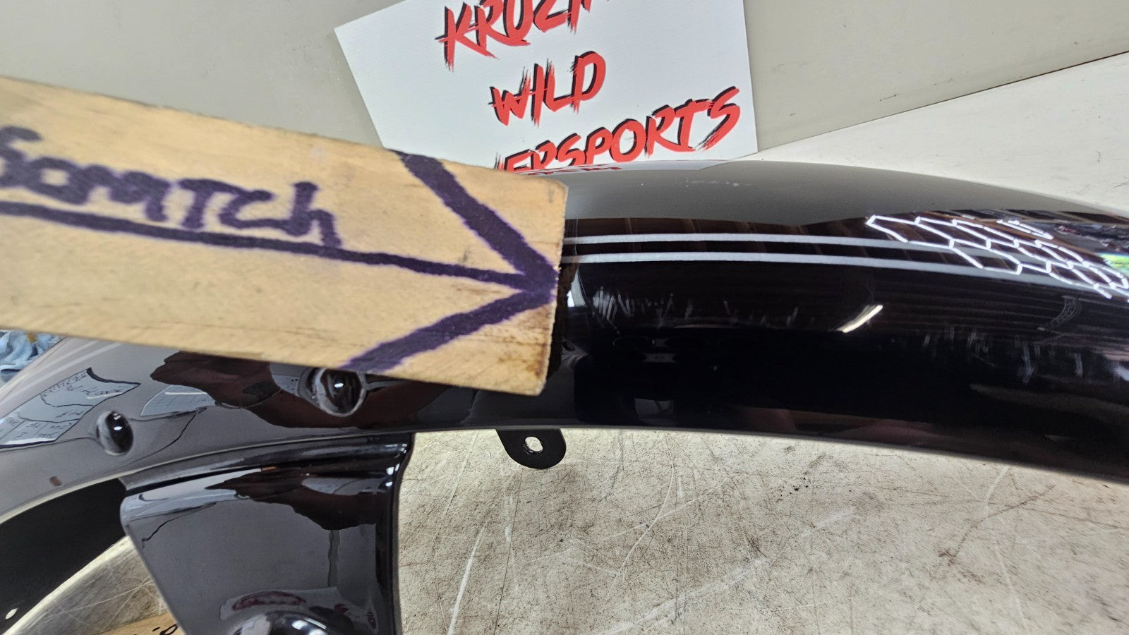 2000 HARLEY SOFTAIL DEUCE OEM HD Front Wheel Fender