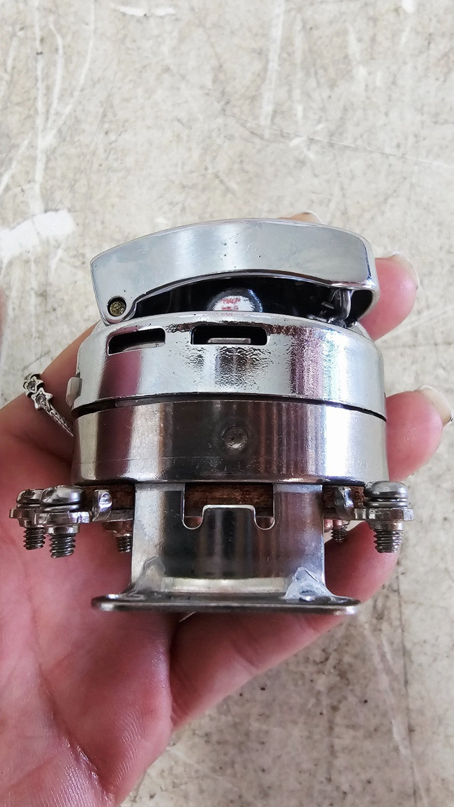 1993 HARLEY SOFTAIL Chrome Ignition Switch No Key Unlocked