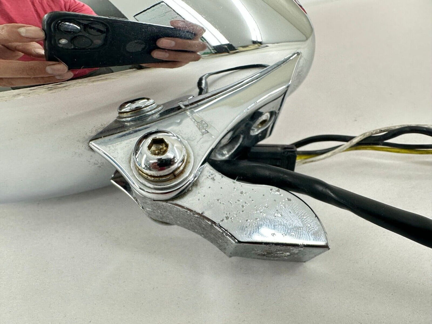 2003 HARLEY SOFTAIL Chrome Headlight Bullet Style
