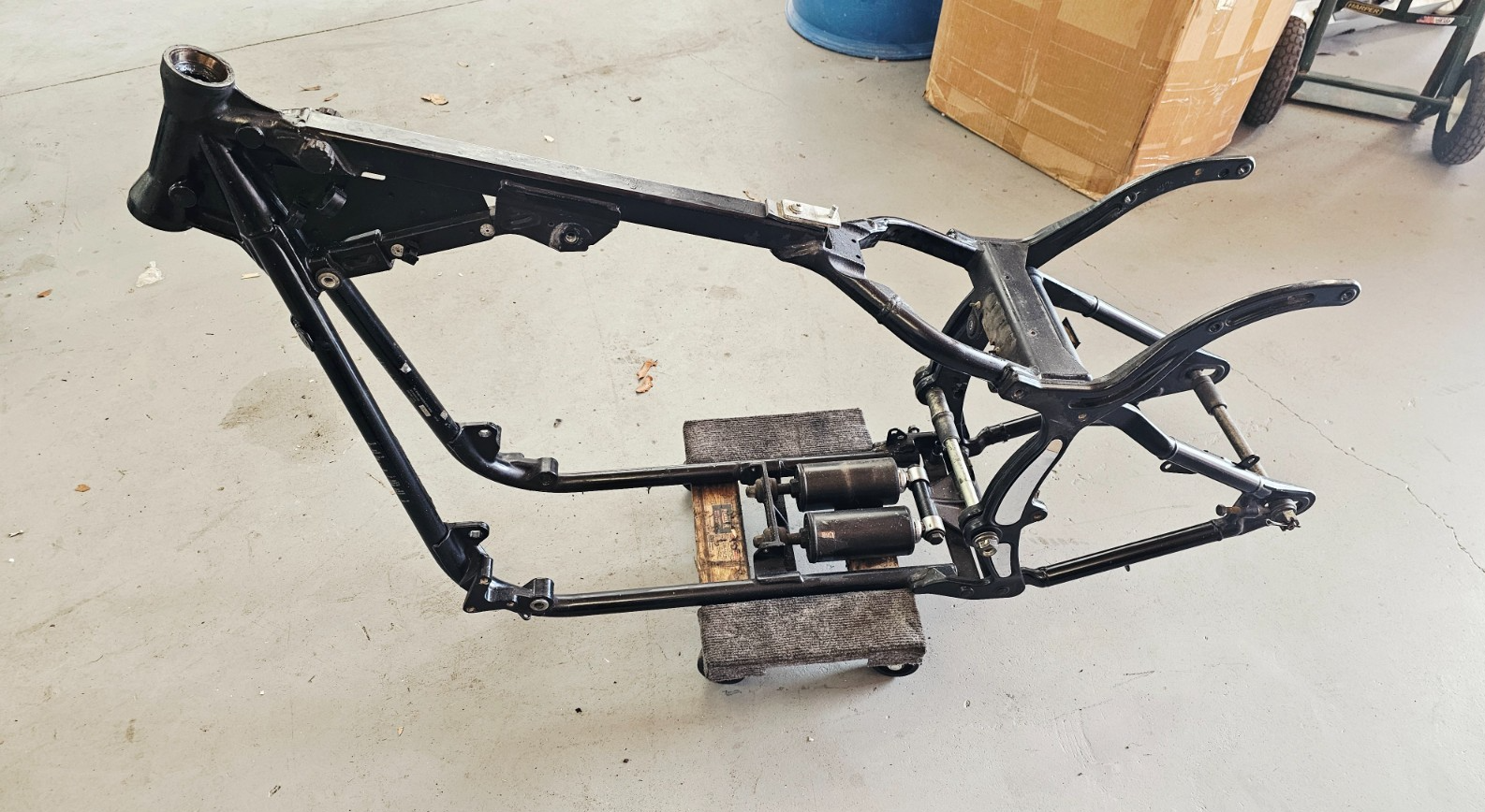 2000 HARLEY SOFTAIL DEUCE Main Frame Chassis Straight