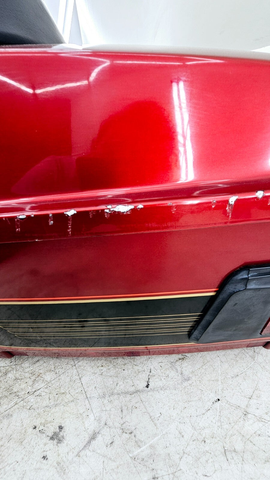 1998 HARLEY FLH ELECTRA GLIDE King Tour Pac Pack Trunk Top Box w/ Speakers Lid