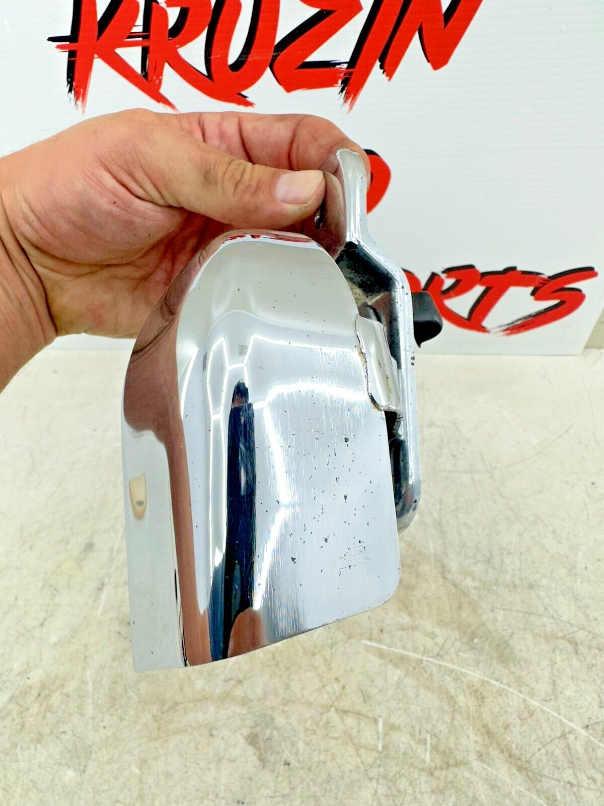 2002 HARLEY SOFTAIL Horn + Chrome Cover