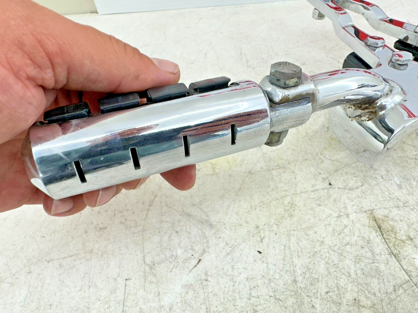 1996 HARLEY DAVIDSON SOFTAIL Frame Mounted Upper Highway Bar Footpegs