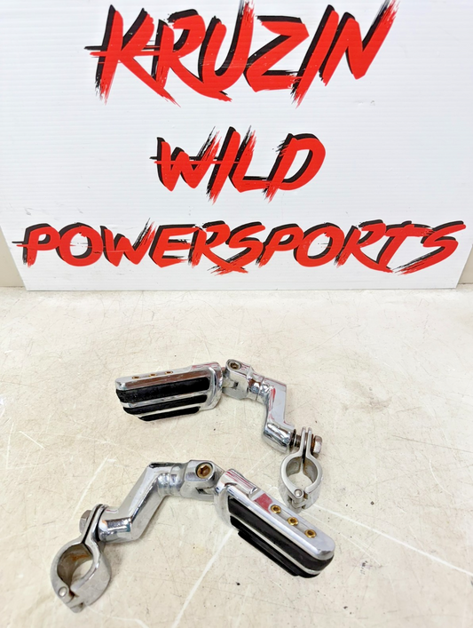 2001 HONDA VALKYRIE INTERSTATE Front Left Right Highway Foot Peg Chrome