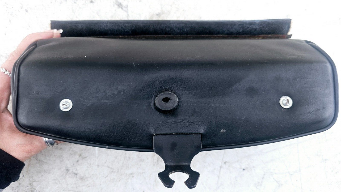 2002 HARLEY ELECTRA GLIDE OEM HD Leather Windshield Storage Bag