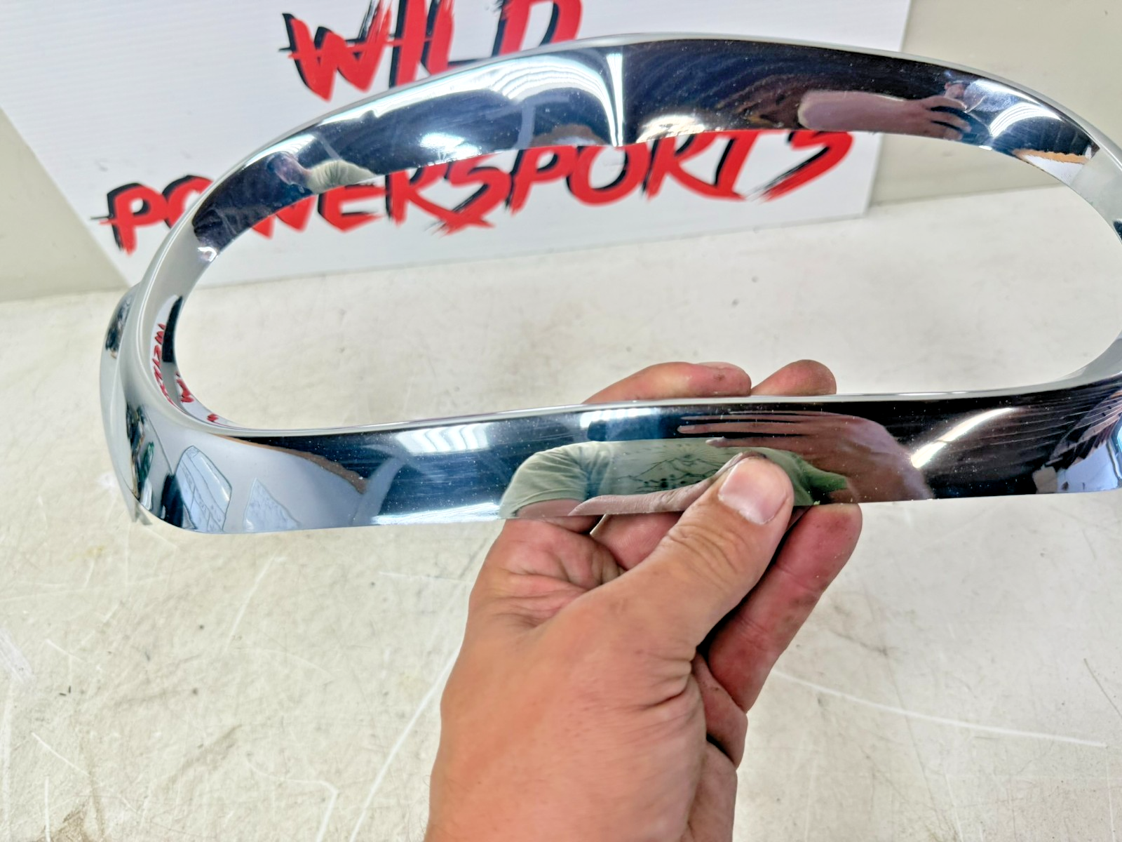 2001 HONDA VALKYRIE INTERSTATE Headlight Trim Garnish Chrome