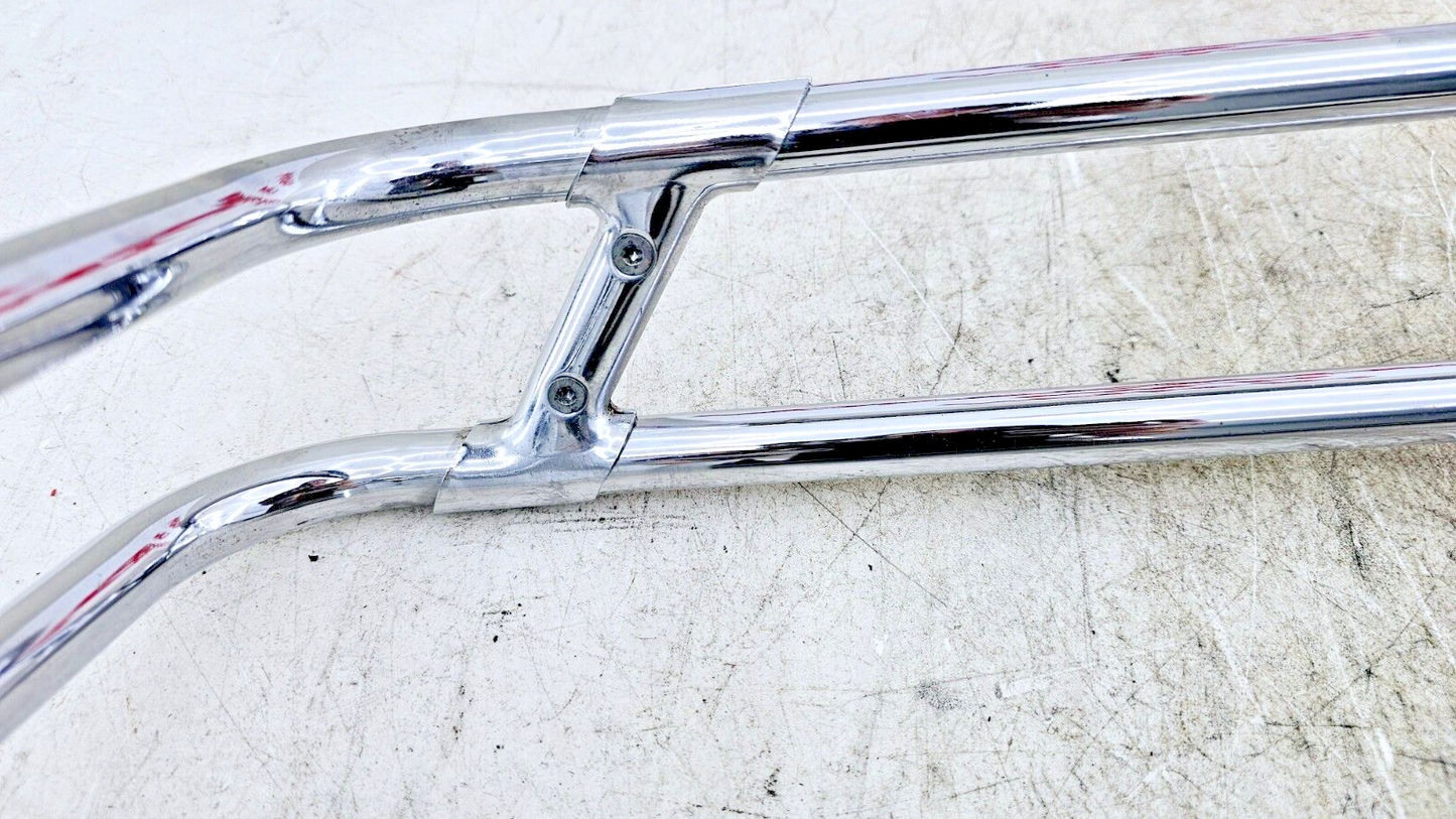 1998 HARLEY FLH ELECTRA GLIDE Chrome Left Saddlebag Surround Bumper No Rust