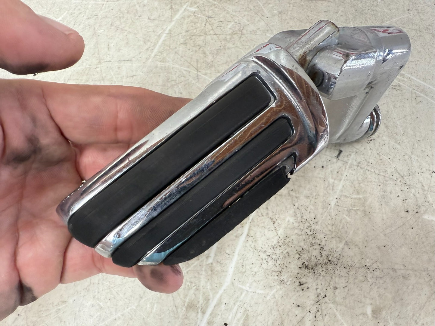 2001 HONDA VALKYRIE INTERSTATE Front Left Right Highway Foot Peg Chrome