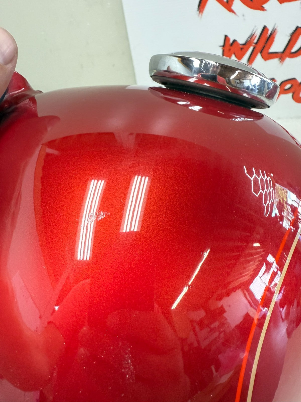 1997 HARLEY DAVIDSON SOFTAIL OEM Left Right Split Gas Fuel Tank