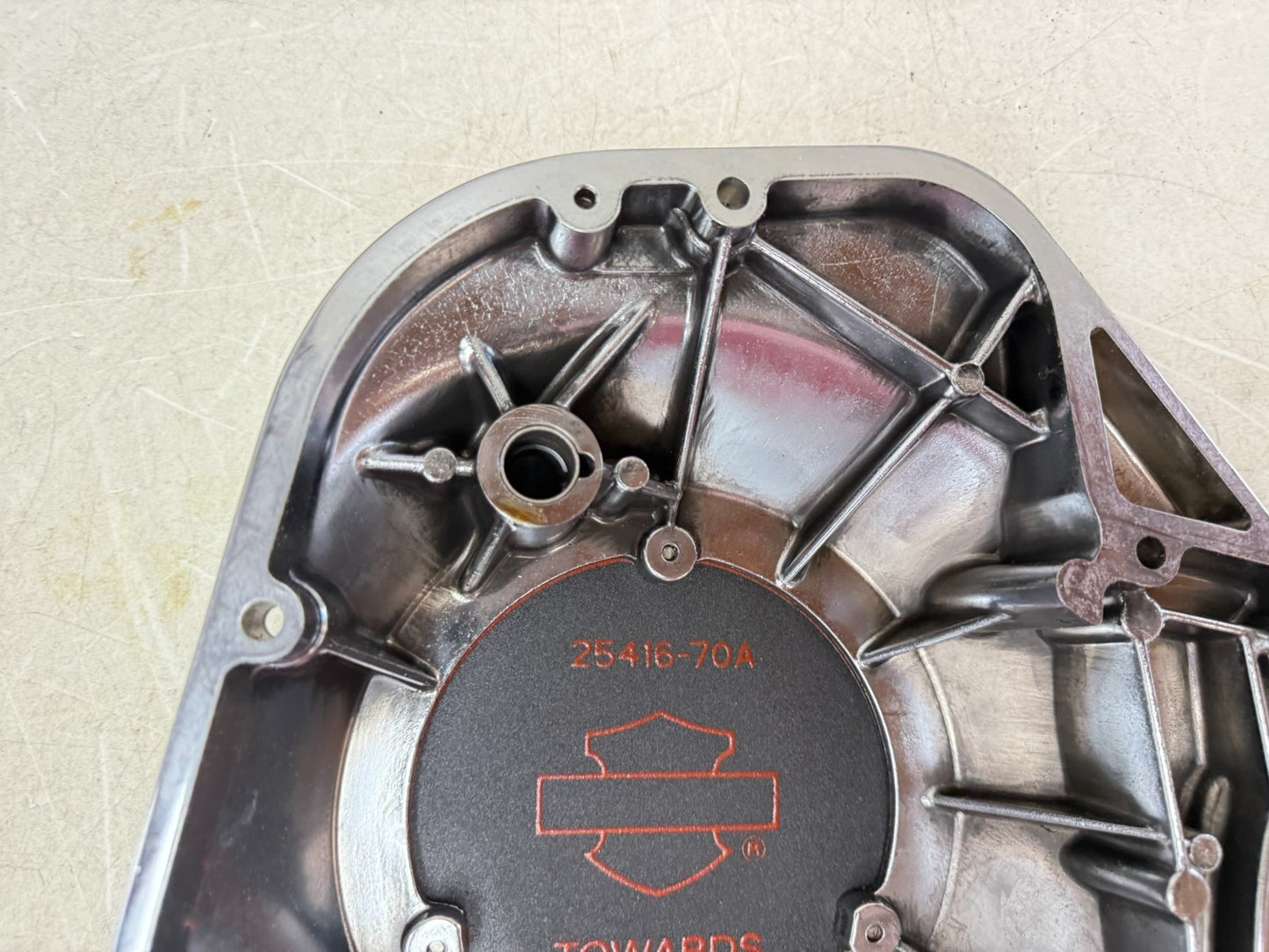 1998 HARLEY FLH ROADKING Outer Primary Clutch Cover Case Housing 60685-94