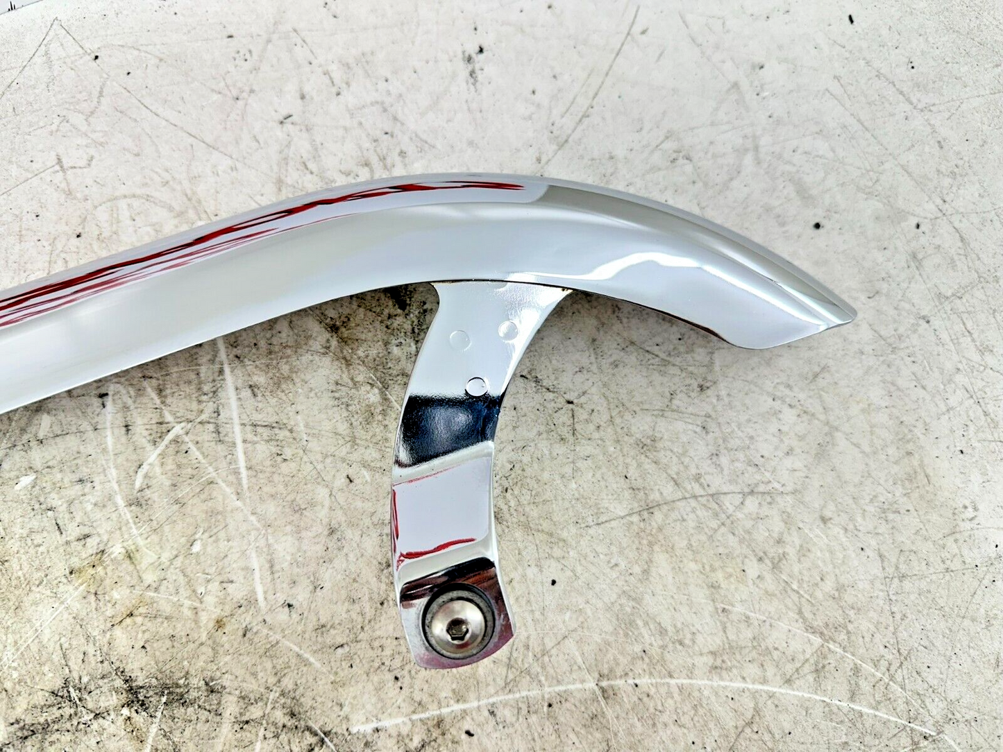 2006 Harley Dyna Low Rider Chrome Upper Belt Cover Guard