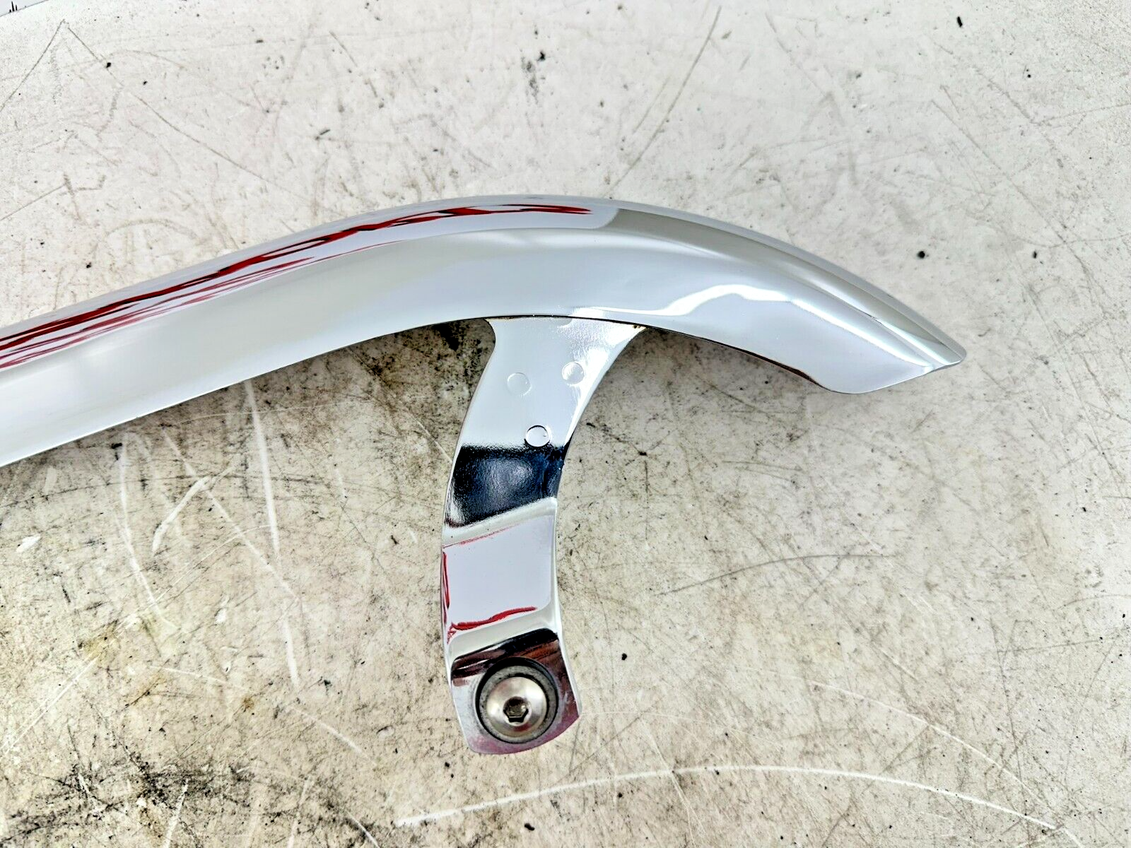 2006 Harley Dyna Low Rider Chrome Upper Belt Cover Guard