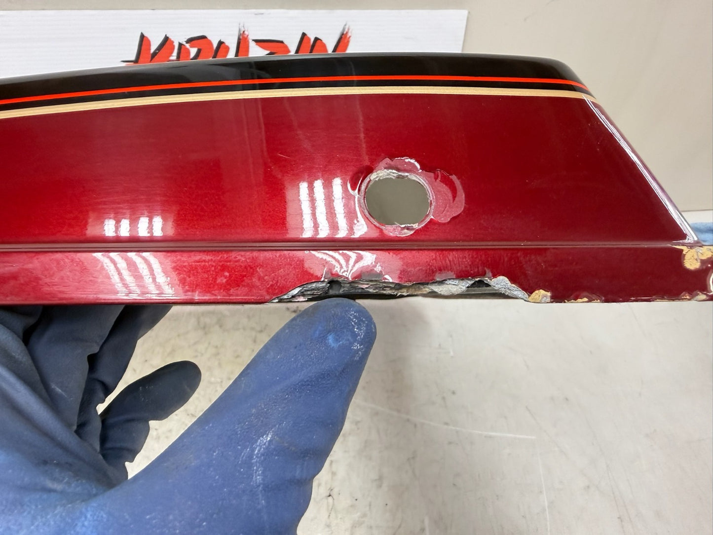 1995 HARLEY FLH ELECTRA GLIDE Trunk Tour Pack Lid Top 30th Anniversary