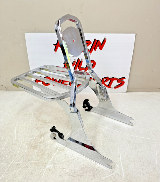 1997 HARLEY DAVIDSON SOFTAIL Backrest Rear Sissy Bar Luggage Rack