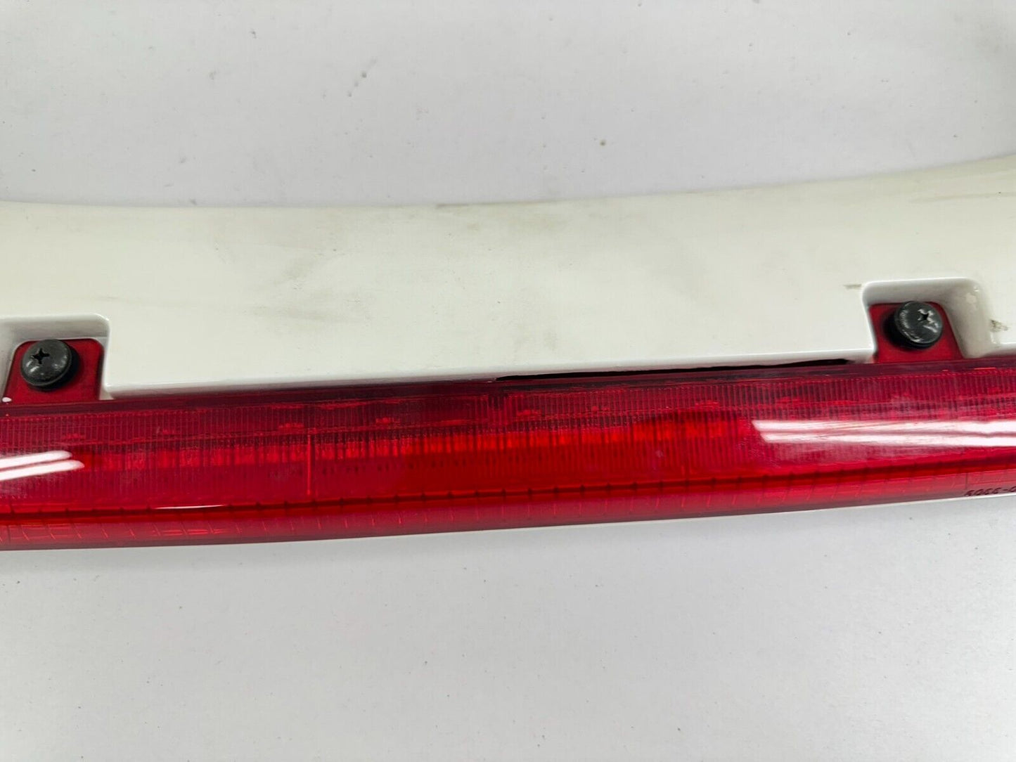 88-00 HONDA GOLDWING GL1500 TRUNK LID SPOILER w/ BRAKE LIGHT WHITE NICE