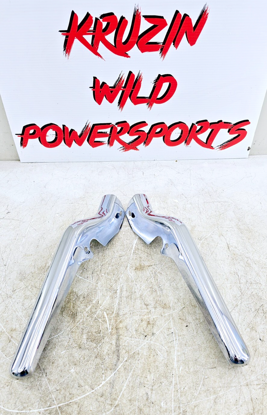 2000 HARLEY ELECTRA GLIDE Left Right Fender Chrome Strut Arm Cover