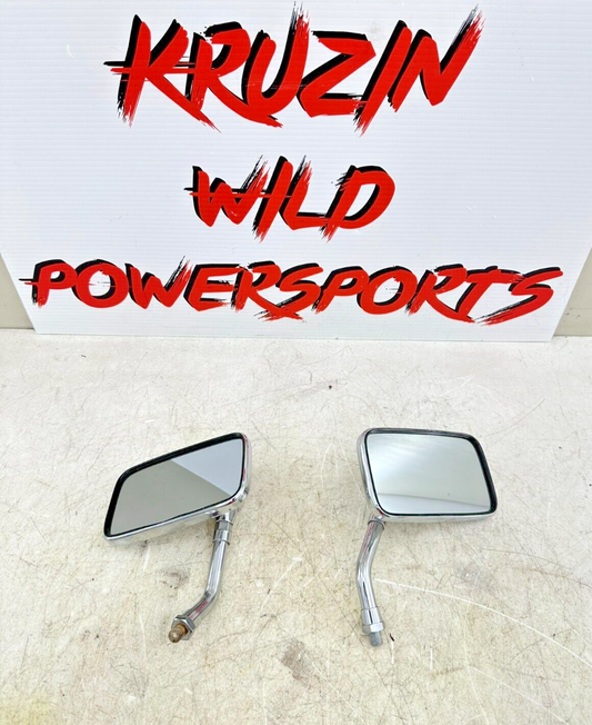 1999 HONDA VALKYRIE INTERSTATE Chrome Right Left Mirrors OEM