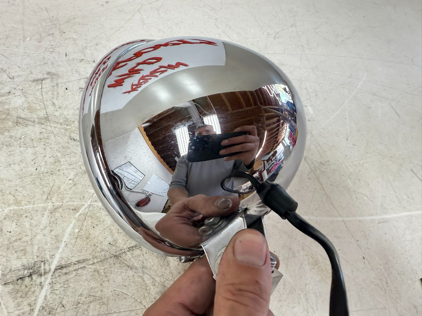 2003 HARLEY DYNA WIDE GLIDE Front Headlight Head Light Lamp