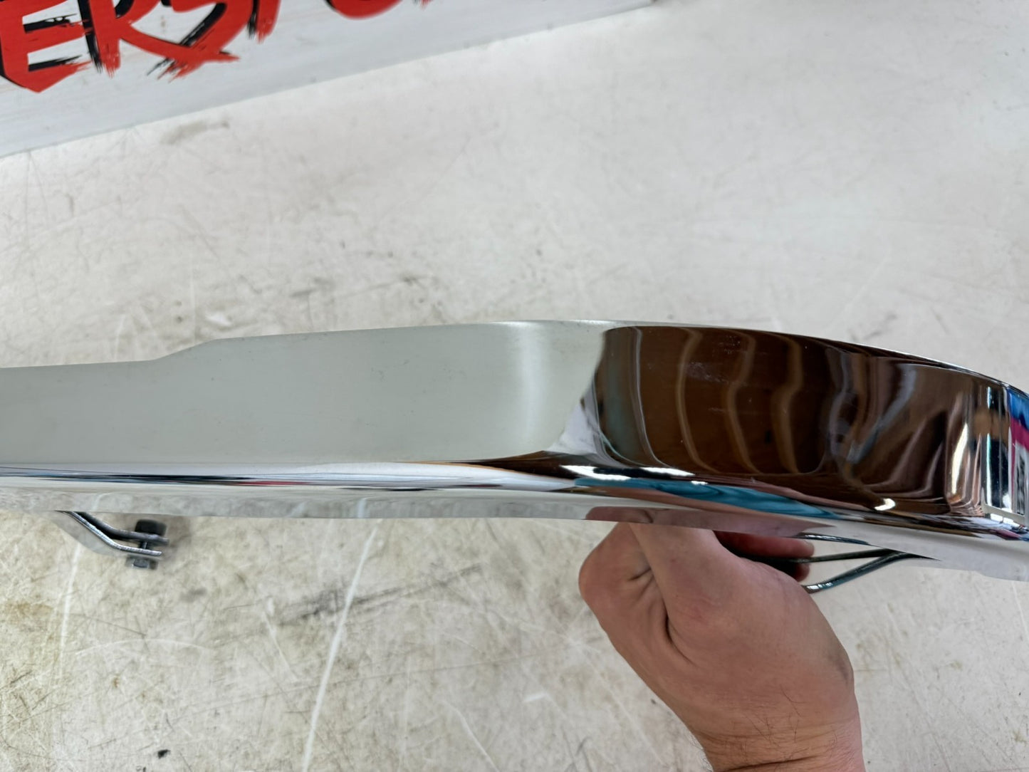 2003 HARLEY DYNA WIDE GLIDE Chrome Upper Belt Guard Cover